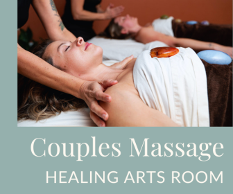 Couples Massage in Healing Arts Room